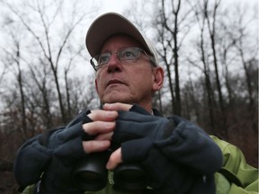 Birder Todd Pepper is photographed at the Ojibway Nature Centre in Windsor on Jan. 3, 2017. Pepper says he's the first Canadian to see at least one species of each of the 234 bird families in the world.
