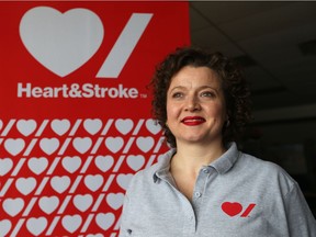 Holly Kirk McLean, area manager for the Heart and Stroke Foundation Windsor-Essex office is shown at the office on Jan. 31, 2017.