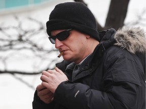 Jeff Durham is shown on Jan. 23, 2017 outside of Superior Court of Justice in Windsor, Ont.