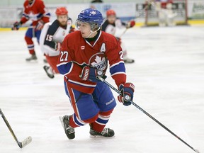 Mejoe Gasparovic played the hero on Sunday with the overtime winner as the Lakeshore Canadiens rallied from a four-goal deficit to beat the Essex 73's 6-5.