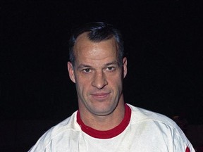 Detroit Red Wings&#039; forward Gordie Howe is shown in a Nov., 1967 file photo. THE CANADIAN PRESS/AP