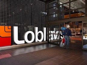 A Loblaws store in Toronto is shown on Thursday May 2, 2013. Loblaw is warning PC Plus rewards collectors to beef up their passwords after points were stolen from some members&#039; accounts. THE CANADIAN PRESS/Aaron Vincent Elkaim