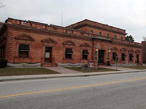 The exterior of the historic Canadian Club Brand Centre at 2072 Riverside Dr. E. in Windsor, photographed Jan. 25, 2017.