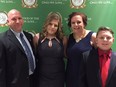 Doug Krystia, Gabriella, Krystia, Tammy Krystia and Matthew Krystia attend In Honour of the Ones We Love gala on Feb. 4, 2017 at the Ciociaro Club.