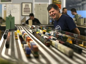 Jim Walton, from the Essex County Model Train Club, says he got his love of trains from his father.