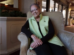 Frieda Steele is photographed at her home in Windsor on Feb. 3, 2017. Windsor police are making a movie honouring some of their trailblazing black police officers. Steele is the daughter of Windsor's first black police officer, Alton Parker.