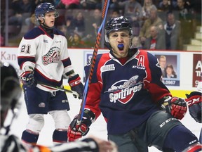 Windsor Spitfires Cristiano DiGiacinto was suspended for 10 games by the OHL on Wednesday for a head checking major picked up in Sunday's win over Guelph.