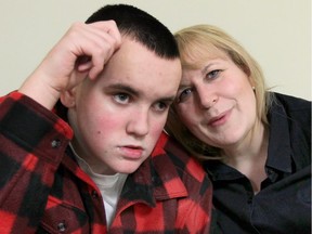 Single mom Mary Beth Rocheleau is fighting  for services for her 16-year-old autistic son, Gregory.