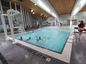 The Atlas Tube Centre community pool is seen on July 4, 2016, in Lakeshore.