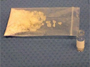 A handout photo of a shipment of fentanyl from China intercepted by police in Vancouver on  Feb. 22, 2017.  The shipment was destined for a South Windsor home.