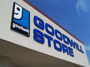 A Goodwill Industries store front is shown in this undated photo.