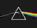 The cover to Pink Floyd's classic 1973 album The Dark Side of the Moon.