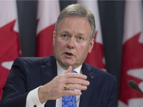 Bank of Canada Governor Stephen Poloz speaks with the media during a news conference in Ottawa on Jan. 18, 2017.