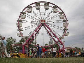 The ferris wheel was a popular ride at the 26th annual LaSalle Strawberry Festival at Gil Maure Park in June 2013.