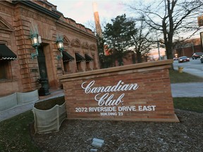The Canadian Club Brand Centre in Walkerville is seen on Feb. 9, 2017.