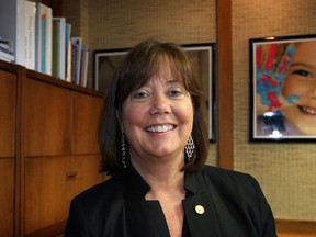 Erin Kelly, director of the  Greater Essex County District School Board, is shown in her Park Street West office on June 27, 2013.