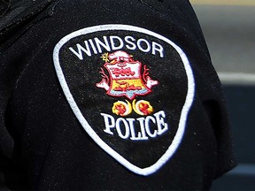 The badge of the Windsor Police Service.