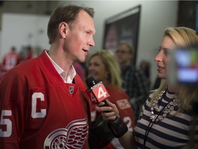 Former Detroit Red Wings captain Nicklas Lidstrom, left, will be the guest speaker at the 14th WESPY Awards.