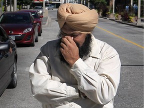 Baldev Singh, 44, walks out of Superior Court after being found guilty on drug smuggling charges, Monday, Sept. 22, 2014.