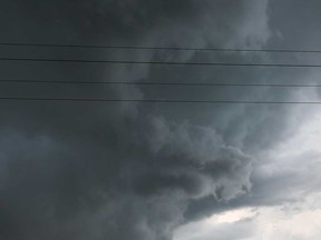 Storm clouds over Middlesex County are shown in this 2016 file photo.