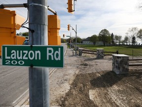 Land owned by Matty Moroun on Riverside Drive East at Lauzon Road in Windsor, Ont., on April 21, 2017. It's the site of the old Abars Tavern.