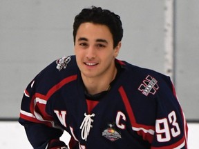 Windsor Junior Spitfires captain Gianluca Pizzuto