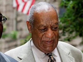 Bill Cosby arrives for the second day of jury selection in his sexual assault case at the Allegheny County Courthouse, Tuesday, May 23, 2017, in Pittsburgh. The case is set for trial June 5 in suburban Philadelphia. (AP Photo/Gene J. Puskar)