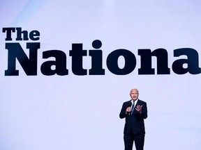 Peter Mansbridge, CBC News chief correspondent, speaks during the CBC upfront showcasing the CBC 2017-18 fall/winter lineup in Toronto on May 24, 2017. As Peter Mansbridge prepares to bid farewell to &ampquot;The National,&ampquot; the CBC&#039;s flagship news program is looking to possibly enlist multiple hosts to fill his permanent spot at the anchor desk. &ampquot;We want it to be a show around active journalists,&ampquot; Jennifer McGuire, general manager and editor-in-chief of CBC News said in an interview during the network&#039;s