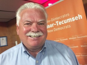 The Windsor-Tecumseh Provincial NDP Riding Association held a meeting on May 28, 2017, to nominate the candidate for the 2018 Provincial Election. Percy Hatfield, shown, who is the current MPP in the riding was acclaimed.