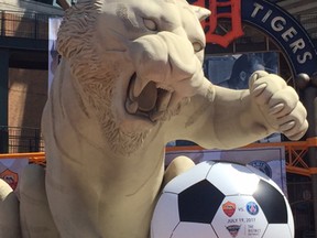 International club soccer is coming to Comerica Park this summer as Italian giants AS Roma and French side Paris Saint-Germain clash on July 16, 2017.
