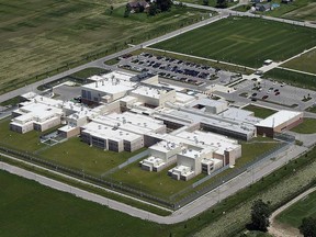 An aerial view of the South West Detention Centre in Windsor in June 2015.