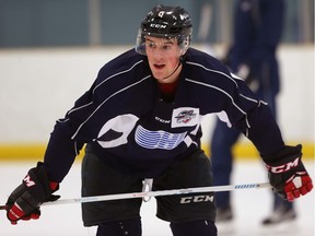 Windsor Spitfires defenceman Connor Corcoran has inked an entry-level deal with the NHL's Vegas Golden Knights.