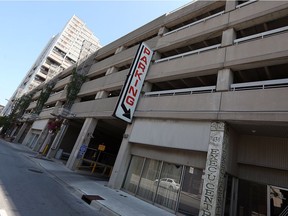 The Pelissier Street Parking garage is seen in Windsor on July 19, 2016.