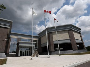 The Essex County Civic Centre, where county council meets, is seen in Essex on July 7, 2016.