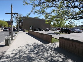 A parking lot located at 570 Ouellette Ave., in Windsor is shown on May 15, 2017.