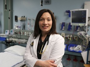 Dr. Snezana Ninkovich in the emergency department at Windsor Regional Hospital's  Met campus on May 25, 2017.