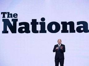 Peter Mansbridge, CBC News chief correspondent, speaks during the CBC upfront showcasing the CBC 2017-18 fall/winter lineup in Toronto on May 24, 2017. With Mansbridge set to sign off as CBC News chief correspondent and anchor of &ampquot;The National&ampquot; on Saturday, speculation abounds as to what will happen with the public broadcaster&#039;s flagship program.THE CANADIAN PRESS/Nathan Denette