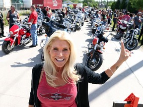 Dani Probert, wife of the late NHL legend Bob Probert, organized the seventh annual Bob Probert Ride, which raised money for Hotel-Dieu Grace Healthcare on June 25, 2017.