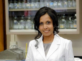 Dr. Charu Chandrasekera, founder and director of the University of Windsor's new Canadian Centre for Alternatives to Animal Methods.