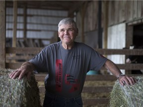 Len Fitch, pictured on his farm in Woodslee on June 9, 2017, is upbeat about the future of treating Crohn's disease.
