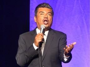 (file) George Lopez performs Friday, Feb. 28, 2014, at the Colosseum at Caesars Windsor.