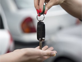 Receiving car key of a new car. Photo by Getty Images.

Not Released (NR)
FotoCuisinette, Getty Images/iStockphoto