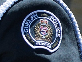 Guelph Police Service badge.