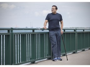 Puneet Mather is shown June 18, 2017, along Windsor's riverfront where he is organizing a July 9 Rockin' at the River run/walk fundraiser for the United Way called Rockin at the River.