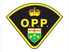 Ontario Provincial Police logo.