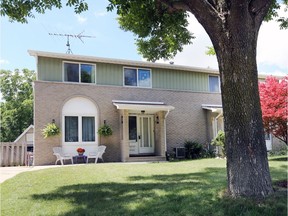 This three-bedroom semi-detached house at 10751 Atwater Cres. on left, in Forest Glade is shown on  June 27, 2017. It reportedly sold for $182,000 -- $42,100 over asking price. (DAN JANISSE/The Windsor Star)
Dan Janisse