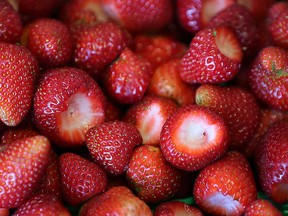 Fresh strawberries prepared for enjoyment at the 30th annual LaSalle Strawberry Festival, happening at Gil Maure Park from June 8 to 11, 2017.