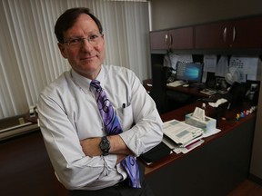 Windsor-Essex medical officer of health Dr. Gary Kirk, pictured in his office Feb. 6, 2017, says the local health unit must either renovate or relocate.