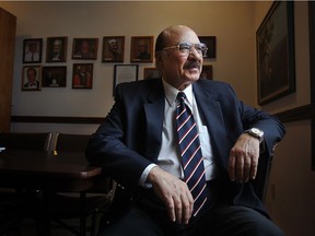 Alfie Morgan is photographed in his University of Windsor office in April 2010.