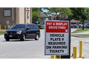 There's a new licence plate requirment at  THMC Windsor Inc. medical centre on Tecumseh Road East at Howard Ave. in Windsor that prevents patients from passing on the unused time on their parking stubs to other visitors.